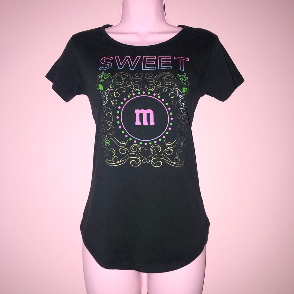 mcbling sweet m&ms t shirt